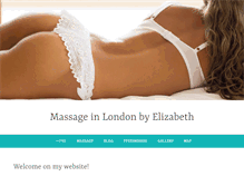 Tablet Screenshot of massagewithme.com